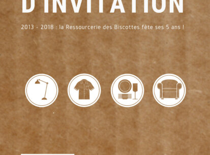 la Ressourcerie des Biscottes fête ses 5 ans