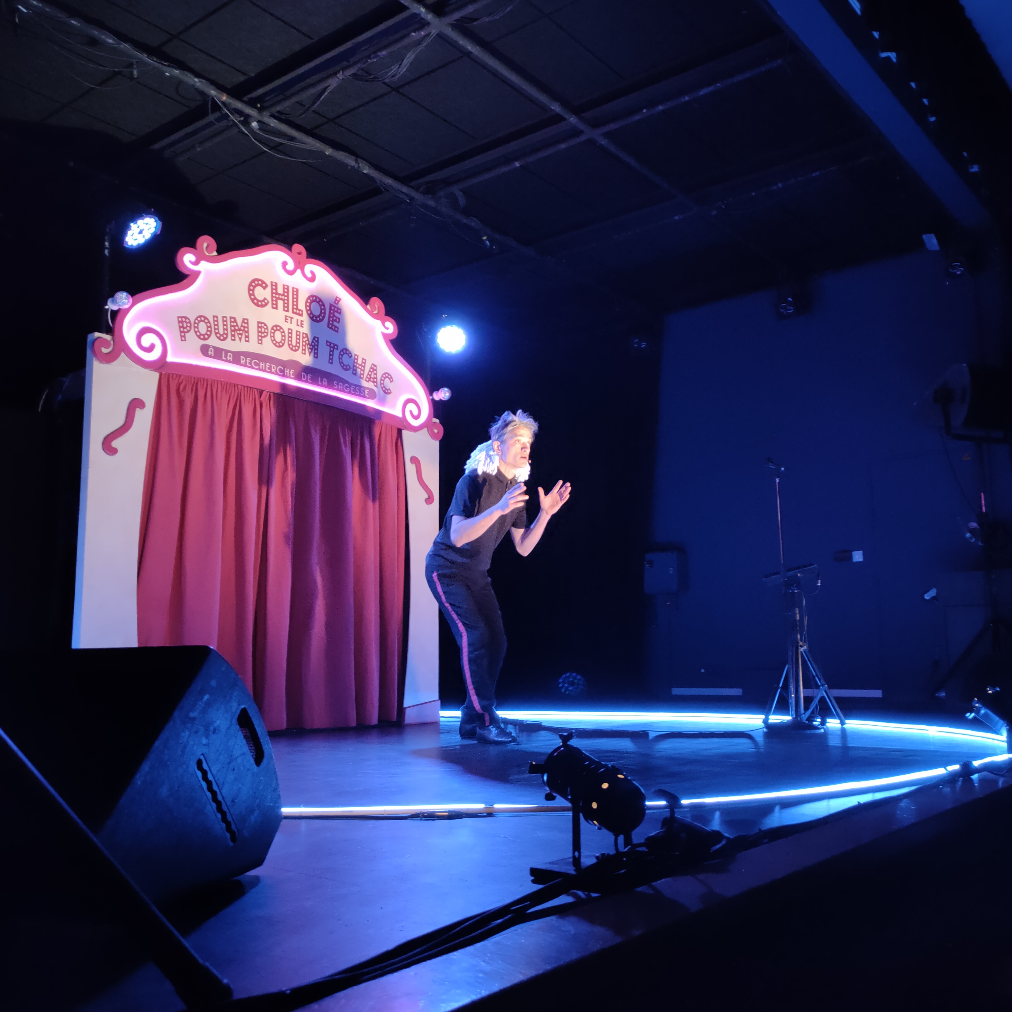 Adaptation de Chloé et le Poum Poum Tchac en salle et saison estivale